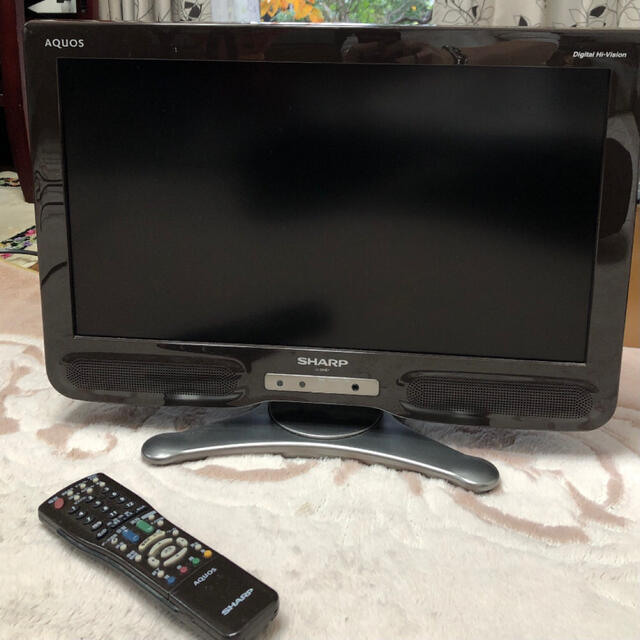 美品　液晶カラーテレビ　SHARP AQUOS  LC-20NE7　ブラウン