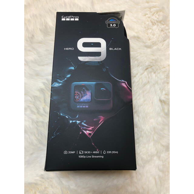 GoPro(ゴープロ)のゴープロ9　GoPro HERO9 Black CHDHX-901-FW 新品 スマホ/家電/カメラのカメラ(コンパクトデジタルカメラ)の商品写真