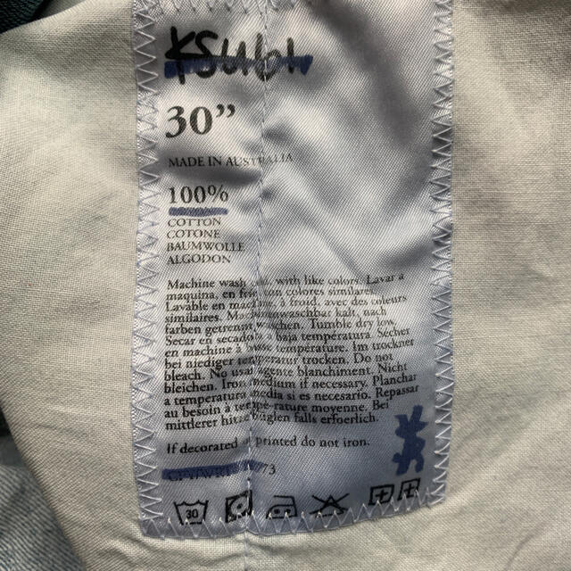 ksubi by tsugu's dry goods store｜スビならラクマ - ダメージデニムオーバーオール ユニセックスの通販 超激安特価