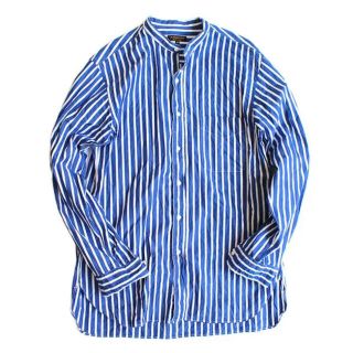 インディヴィジュアライズドシャツ(INDIVIDUALIZED SHIRTS)のA VONTADE バンドカラーシャツ ボンタージ S(シャツ)