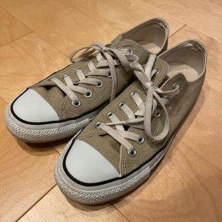 コンバース(CONVERSE)のコンバース　ベージュ　ベーコン(スニーカー)