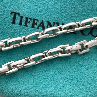 Tiffany レクタングルドーナツチェーン ブレスレット希少美品