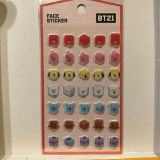 ボウダンショウネンダン(防弾少年団(BTS))のBT21 プクプクシール(アイドルグッズ)