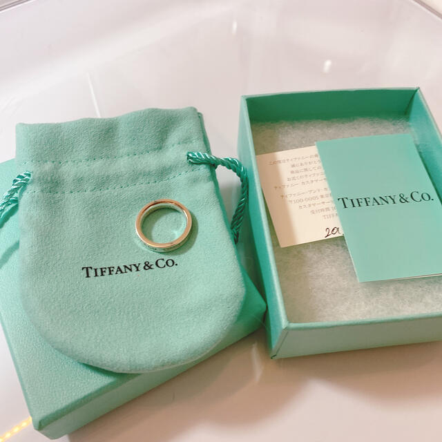 Tiffany & Co.(ティファニー)のティファニー 1837 シルバー リング 8号〜9号 美品 レディースのアクセサリー(リング(指輪))の商品写真