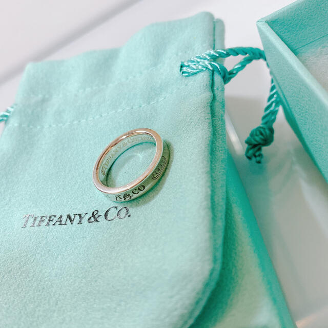 Tiffany & Co.(ティファニー)のティファニー 1837 シルバー リング 8号〜9号 美品 レディースのアクセサリー(リング(指輪))の商品写真