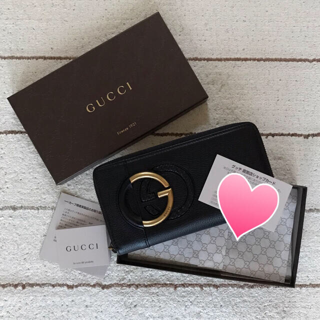 Gucci(グッチ)の【12/1までお取り置き　Kitty☆様専用】GUCCI 長財布 レディースのファッション小物(財布)の商品写真