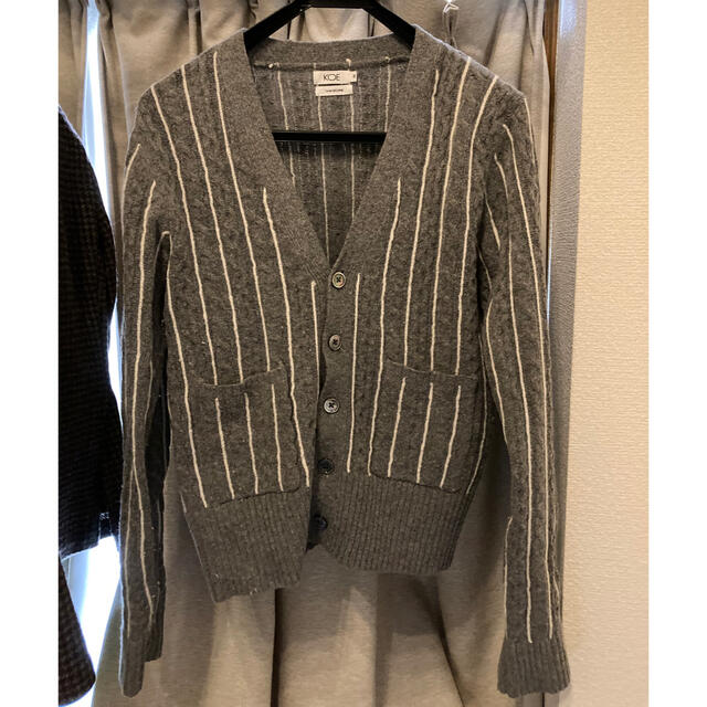 THOM BROWNE(トムブラウン)の専用！　THOM BROWNE トムブラウン　ストライプカーディガン メンズのトップス(カーディガン)の商品写真