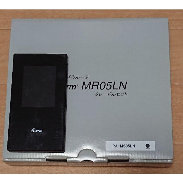 NEC(エヌイーシー)のモバイルルータ　Aterm　MR05LN スマホ/家電/カメラのスマホ/家電/カメラ その他(その他)の商品写真