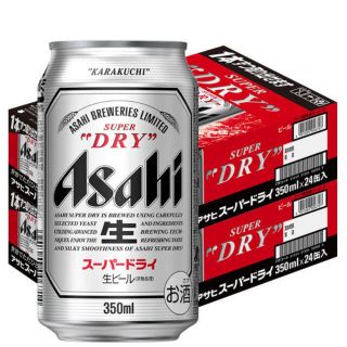 アサヒ(アサヒ)のアサヒスーパードライ  350ml24本　【2ケース】(ビール)