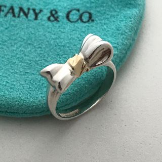 ティファニー(Tiffany & Co.)のTiffany リボンリング　9号(リング(指輪))