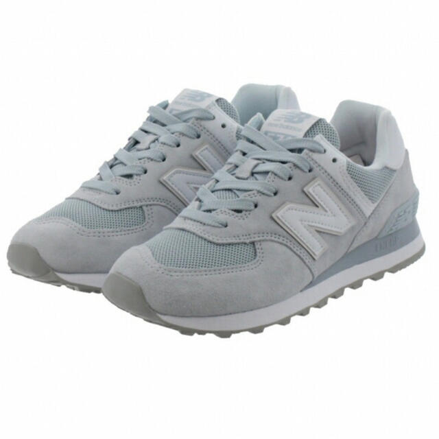 New Balance - ニューバランス 574 ライトグレーの通販 by misa3315's ...