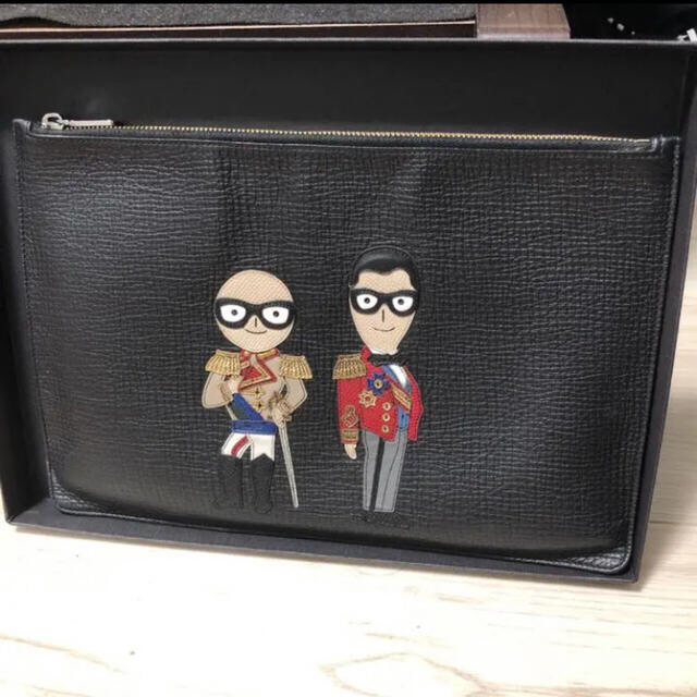 DOLCE&GABBANA - 美品 ドルチェ&ガッバーナ クラッチバック ドルガバ