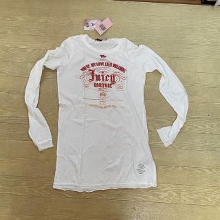 ジューシークチュール(Juicy Couture)のジューシークチュール　白ロゴ長袖Tシャツ(Tシャツ(長袖/七分))