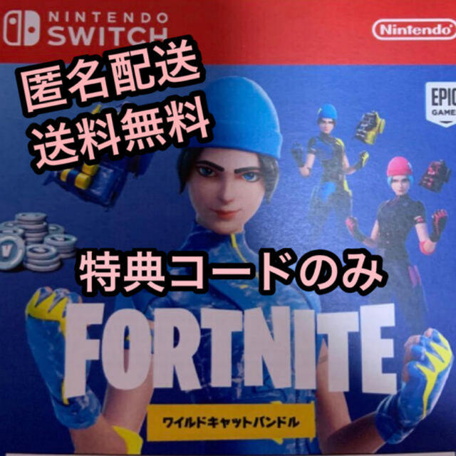 未使用 Switch FORTNITE  フォートナイト 特典コードのみ