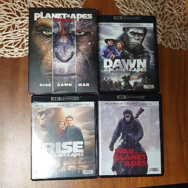 Planet of the Apes 3本セット