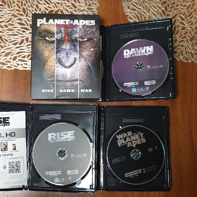 Planet of the Apes 3本セット