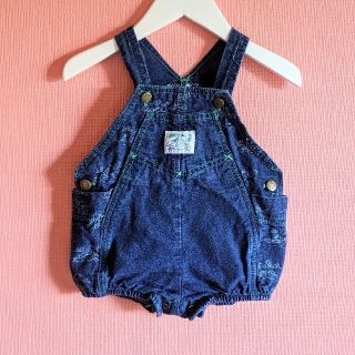 オシュコシュ(OshKosh)のVINTAGE OSHKOSH short overall 24m(ロンパース)