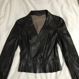 セール♡極美品フォクシー♡2019年♡シルクライダースジャケット40