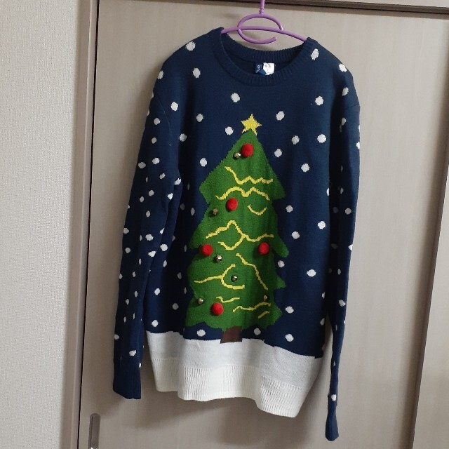 H&M(エイチアンドエム)のクリスマス　ニット　セーター　アグリー メンズのトップス(ニット/セーター)の商品写真