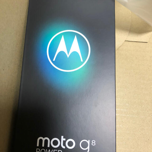 モトローラ【新品未開封】Motorola moto g8 power スモークブラック