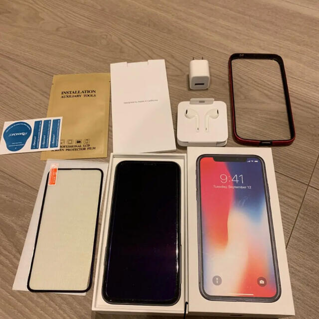 値下げ!iPhone X Space Gray 64 GB SIMフリー - burnet.com.ar