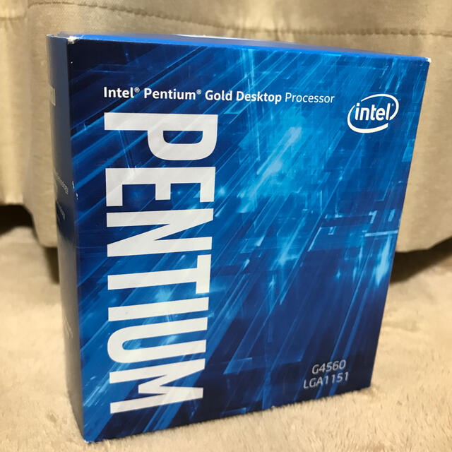 新品未開封　インテル® Pentium® プロセッサー G4560