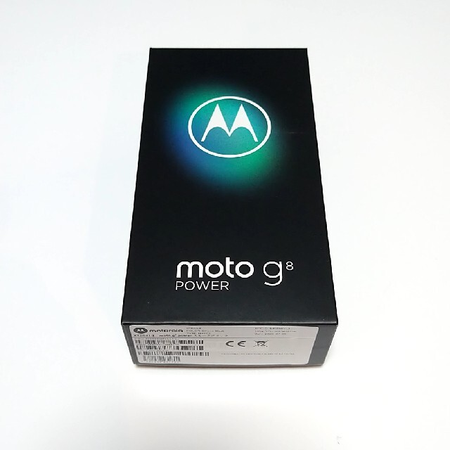 新品未開封 moto g8 power ブラック②