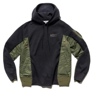 サカイ(sacai)の新品未使用　Sacai × Nike nrg hoodie Lサイズ(パーカー)