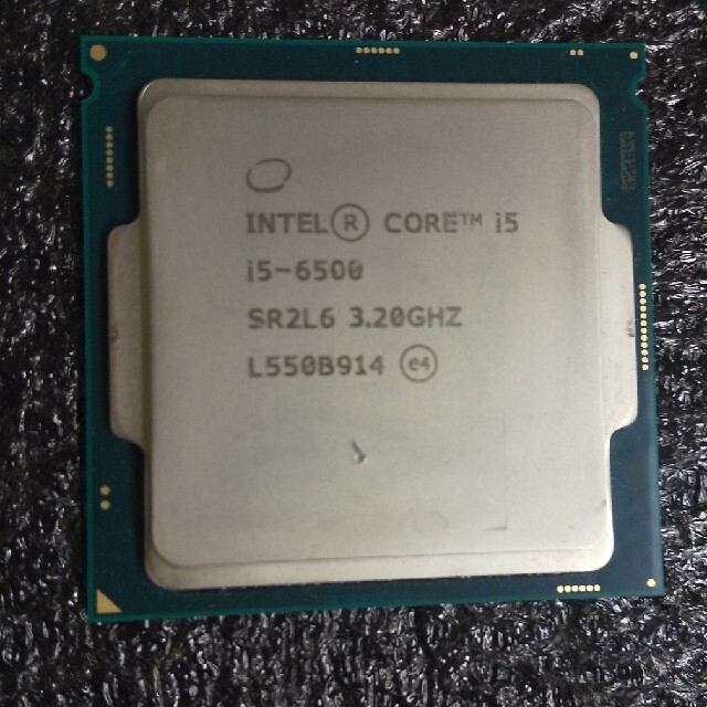 intel Core i5-6500　②