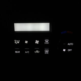 トヨタ　ハイエース　H200 系　エアコンパネル  打ち替え　用　LEDセット(車内アクセサリ)
