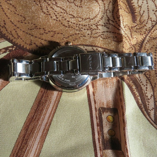 CASIO(カシオ)の【美品】カシオ腕時計 電波ソーラー時計 SHEEN：レディース レディースのファッション小物(腕時計)の商品写真