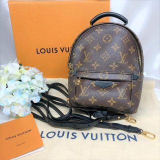 ルイヴィトン(LOUIS VUITTON)のルイヴィトン　パームスプリングス　バックパックMINI　未使用に近い☆(リュック/バックパック)