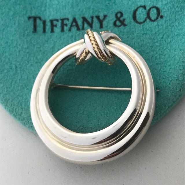 Tiffany & Co.(ティファニー)のTiffany コンビシグネチャー ブローチ レディースのアクセサリー(ブローチ/コサージュ)の商品写真