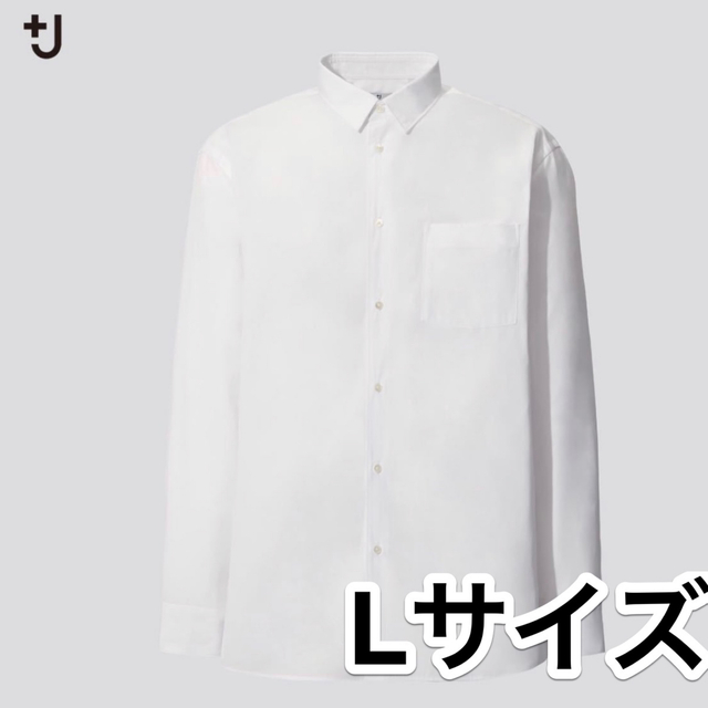 UNIQLO +J スーピマコットンレギュラーフィットシャツ 白　L