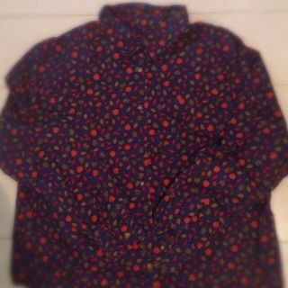ハンジロー(HANJIRO)の葉っぱ柄シャツ(シャツ/ブラウス(長袖/七分))