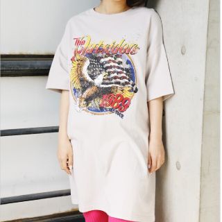 ロデオクラウンズ(RODEO CROWNS)のロデオクラウンズ　オムニバスTシャツワンピース(Tシャツ(半袖/袖なし))