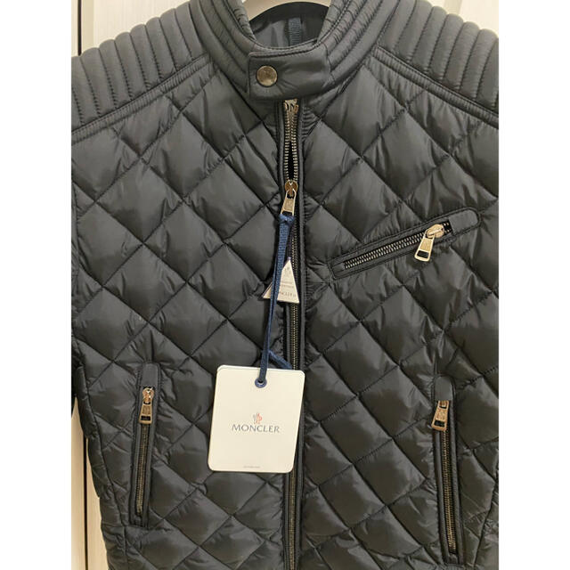 MONCLER(モンクレール)のサイズ0 モンクレール moncler ライダースダウン　breitman メンズのジャケット/アウター(ダウンジャケット)の商品写真