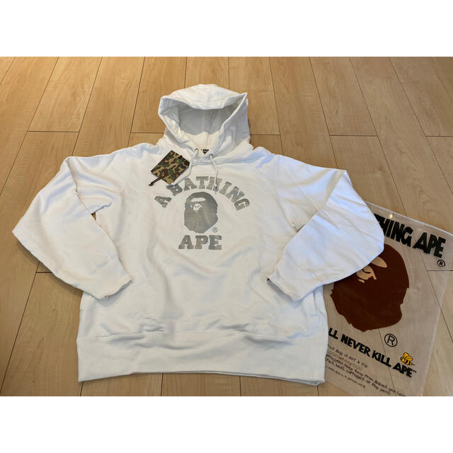 希少デザイン！A BATHING APE エイプ セパポケ スウェットパーカー