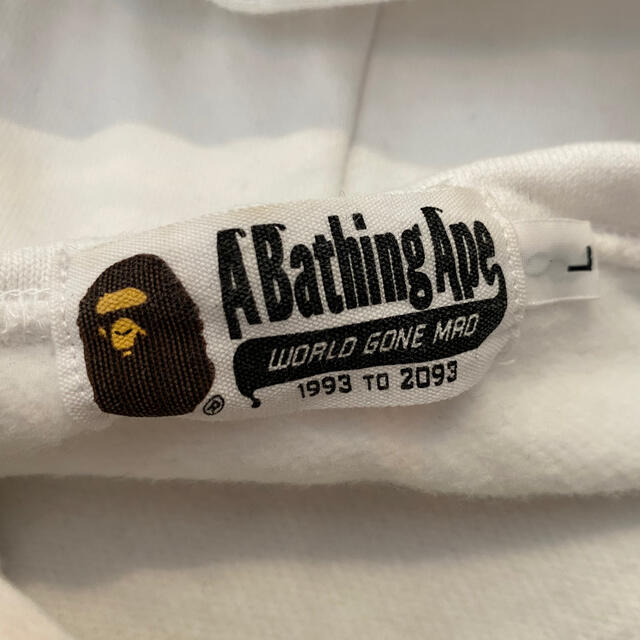 A BATHING APE(アベイシングエイプ)のA BATHING APE アベイシングエイプ　パーカー　スエット　希少　レア メンズのトップス(パーカー)の商品写真