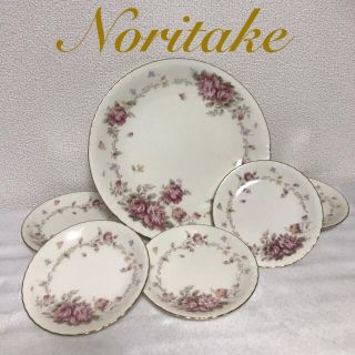 ノリタケ(Noritake)のNoritake コンテンポラリー　パーティー　プレート　6枚(食器)