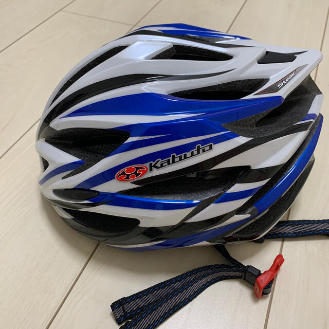 OGK(オージーケー)のオージー カブト STEAIR サイクリングヘルメット　Lサイズ 自動車/バイクのバイク(ヘルメット/シールド)の商品写真