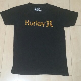 ハーレー(Hurley)のHurley Tシャツ　ブラック　レオパード柄(Tシャツ/カットソー(半袖/袖なし))