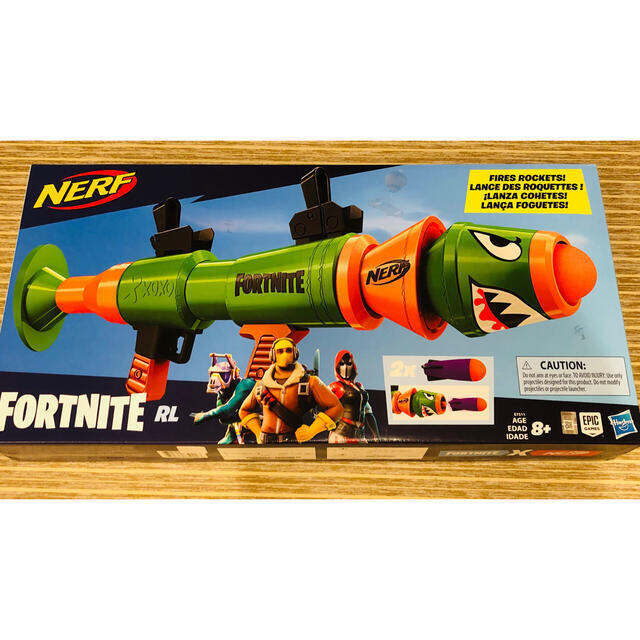 新品】ナーフ フォートナイト RL ロケットランチャー型 トイガン 新品】ナーフ フォートナイト RL ロケットランチャー型 トイガン