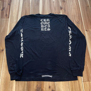 クロムハーツ(Chrome Hearts)の新品 クロムハーツ ブロックロゴ ロングスリーブTシャツ ロンT サイズL(Tシャツ/カットソー(七分/長袖))
