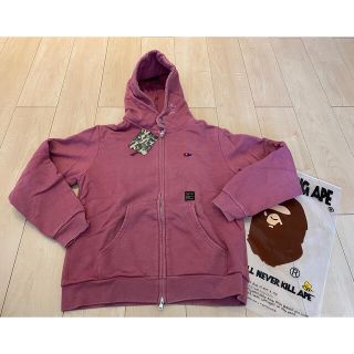 アベイシングエイプ(A BATHING APE)のURSUS BAPE  アーサスベイプ　パーカー　スエット　日本製　レア(パーカー)