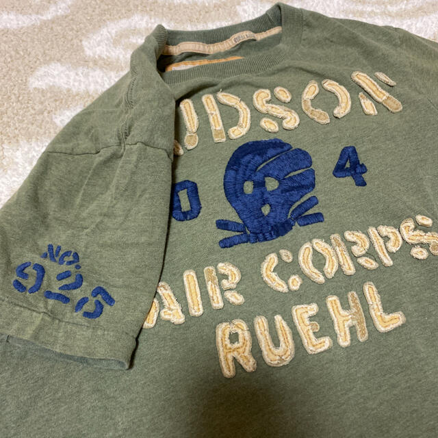 Ruehl No.925(ルールナンバー925)のRUHEL no.925 半袖 Tシャツ グリーン メンズのトップス(Tシャツ/カットソー(半袖/袖なし))の商品写真