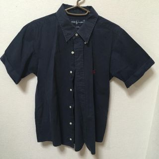 ラルフローレン(Ralph Lauren)のラルフ ネイビーシャツ(シャツ/ブラウス(半袖/袖なし))