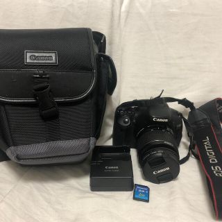 送料込/Canon EOS KISS X5/SDカード2GB/充電器/バック付