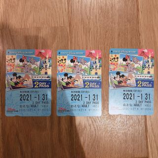 ディズニー(Disney)のディズニー舞浜リゾートラインチケット(遊園地/テーマパーク)
