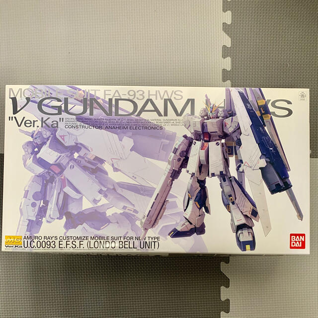 ガンプラ限定品　MG 1/100 νガンダム HWS Ver.Ka